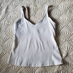 [NWOT] Lululemon Align Tank Full Length White Size 6